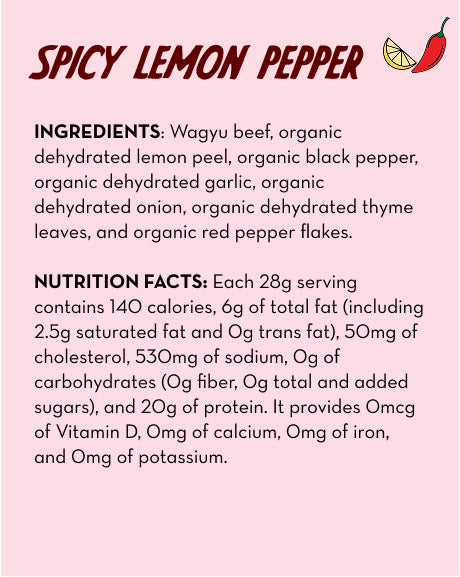 Spicy Lemon Pepper